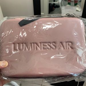 NIB - Luminess Air rose gold hard travel case